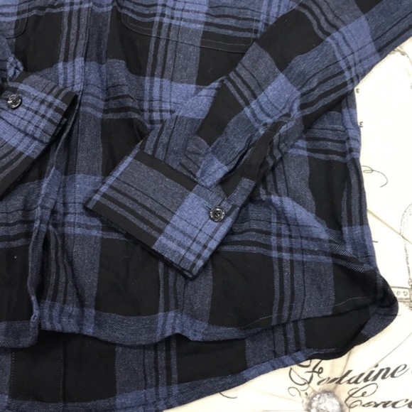 Vince Heathered Plaid Blouse - Picture 5 of 7